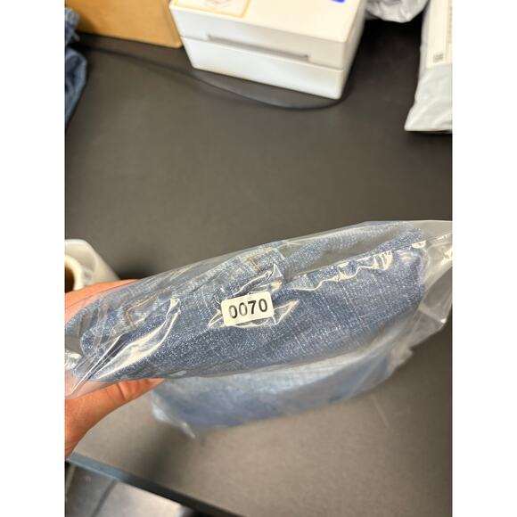 SO GSJC Capri Jeans Womens Size 9 Blue Denim Stretch Mid Rise Streetwear Y2K - Picture 6 of 6